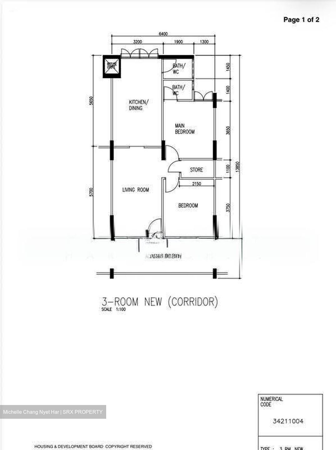 Blk 611 Ang Mo Kio Avenue 5 (Ang Mo Kio), HDB 3 Rooms #631095781